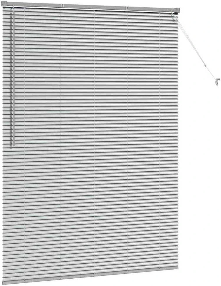 Venecijietiškos žaliuzės Sidabrinė 175 x 125 cm Aliuminis