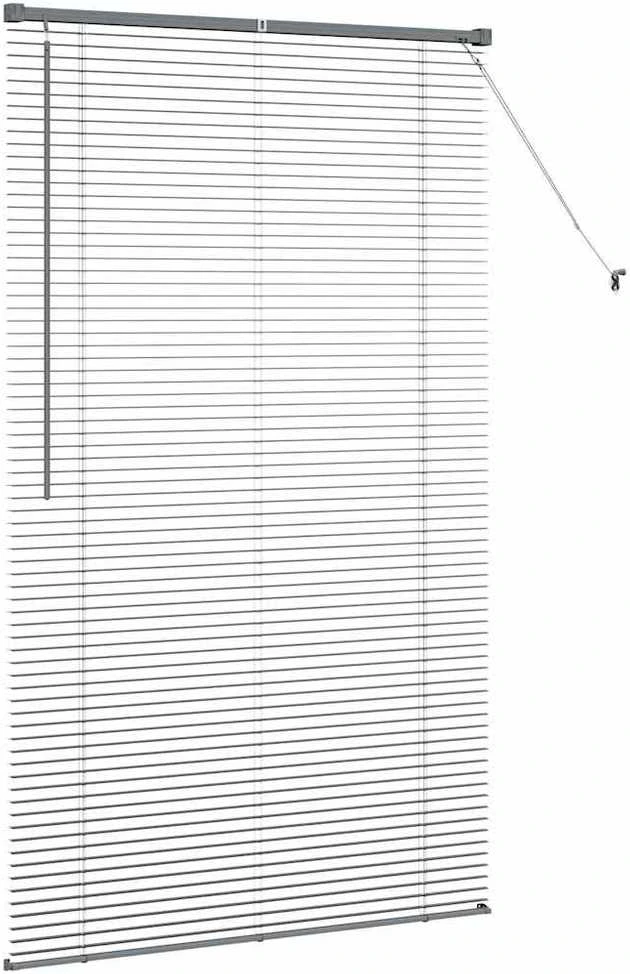Venecijietiškos žaliuzės Tamsiai pilka 175 x 100 cm Aliuminis