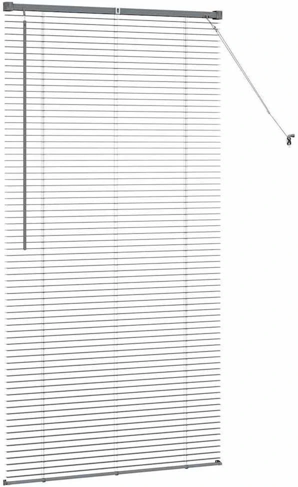Venecijietiškos žaliuzės Tamsiai pilka 175 x 90 cm Aliuminis