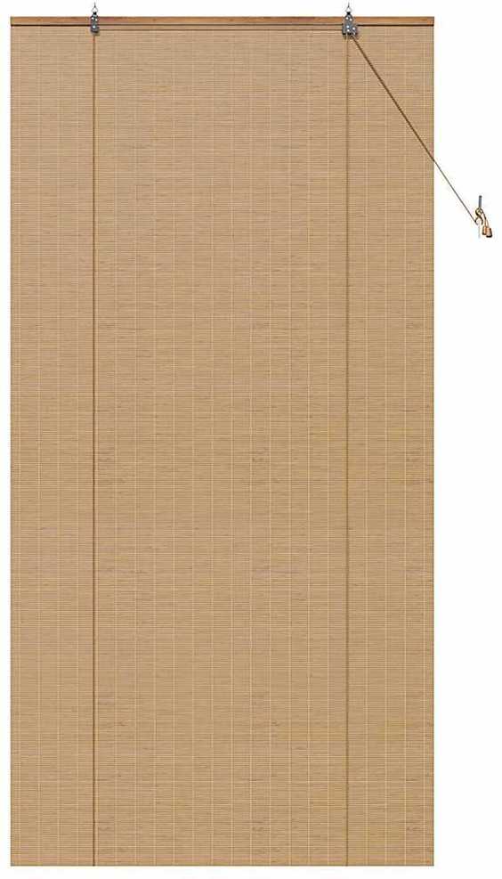 Roletas Ruda 100 x 220 cm Bambukas