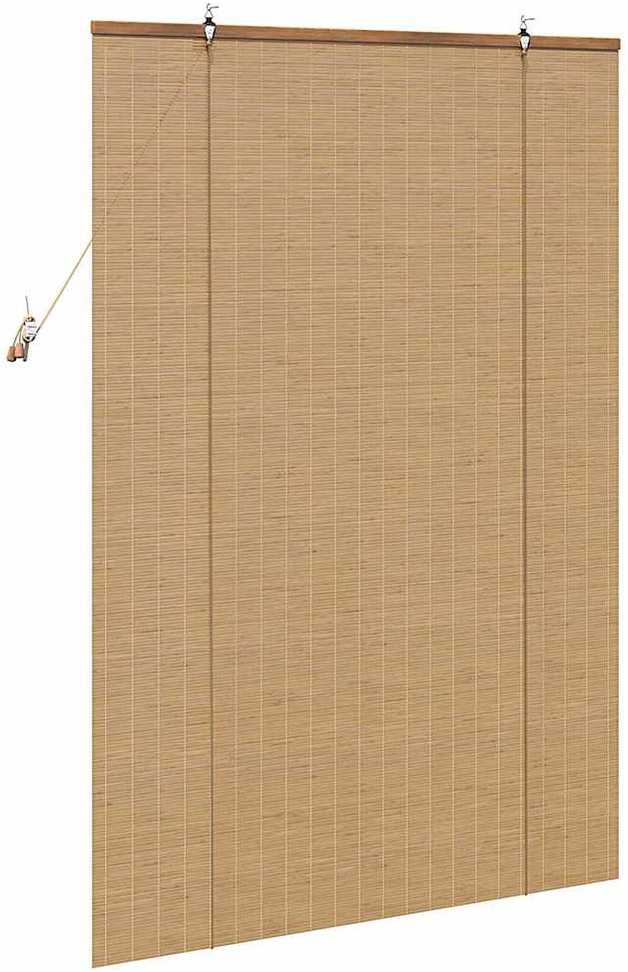 Roletas Ruda 110 x 160 cm Bambukas