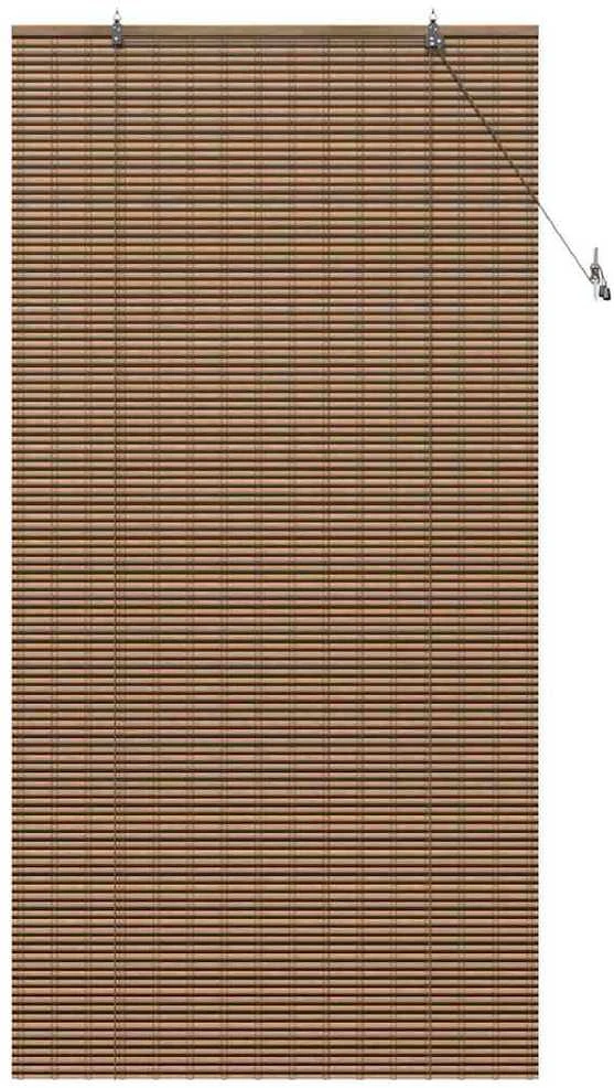 Roletas Ruda 110 x 220 cm Bambukas