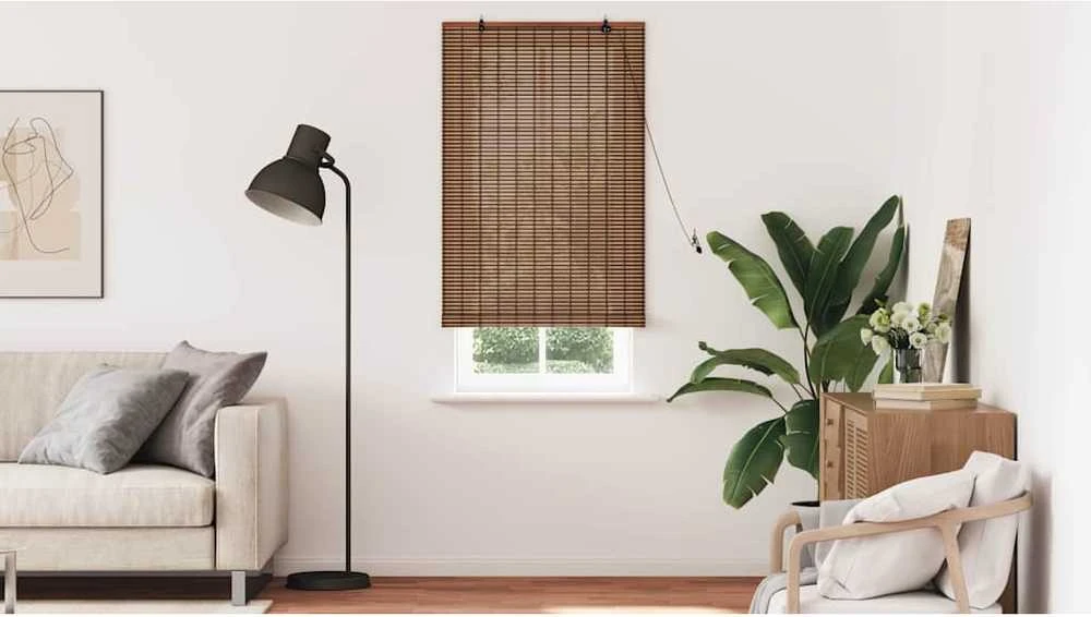Roletas Ruda 80 x 220 cm Bambukas