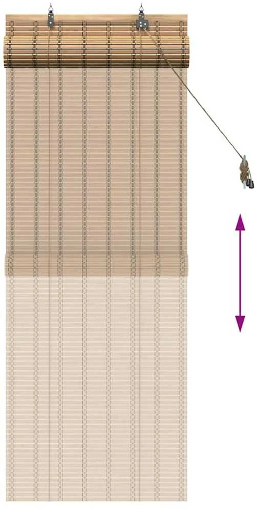 Roletas Gamta 60 x 160 cm Bambukas