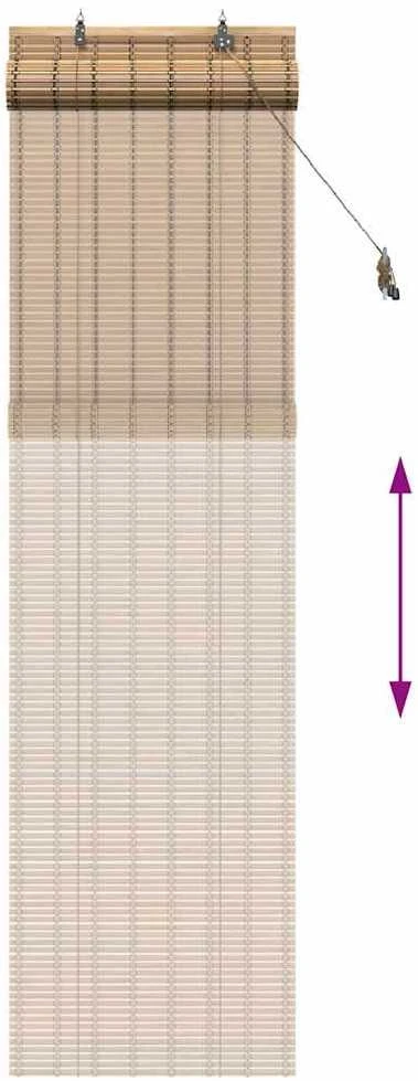 Roletas Gamta 60 x 220 cm Bambukas