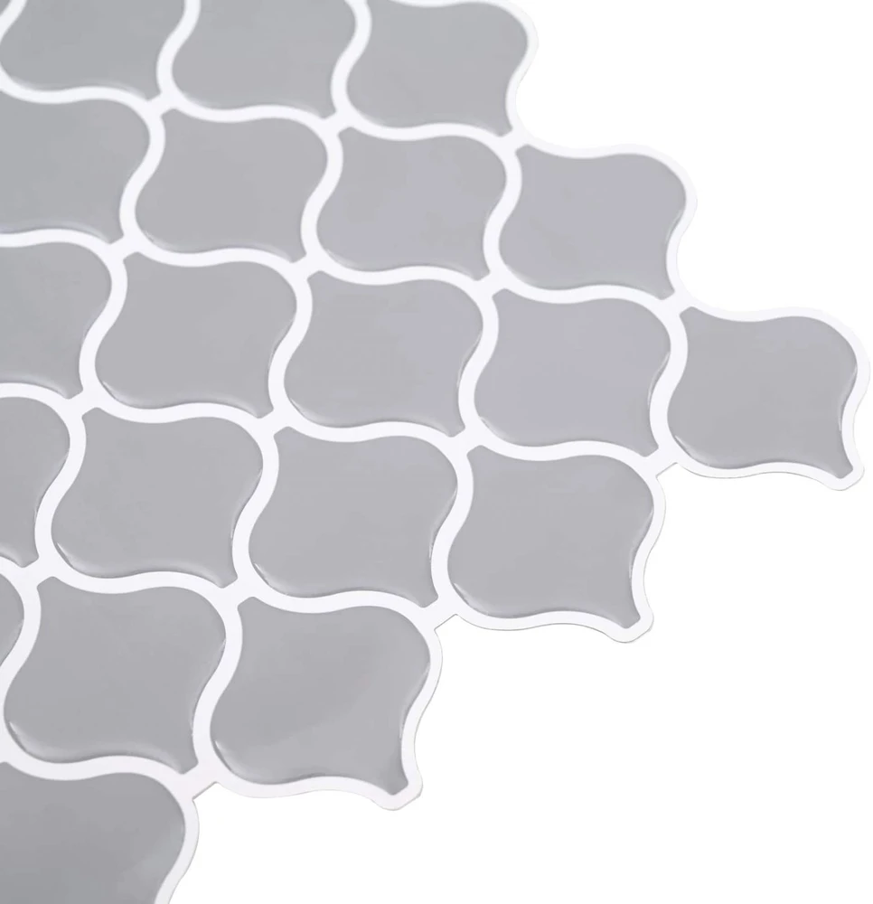 Lanterna plytelė 20 vnt. Pilka 27 x 27 cm Poliuretanas ir PET