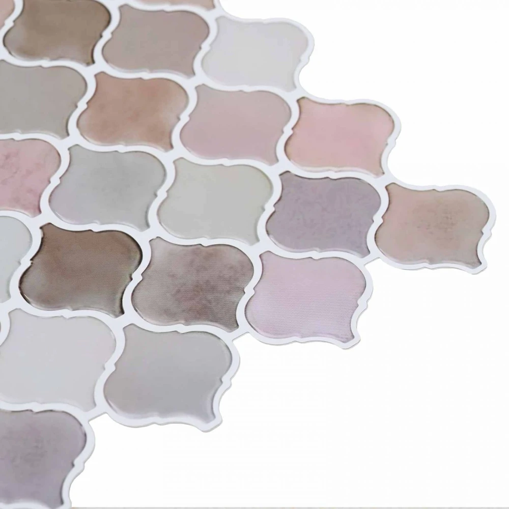 Lanterna plytelė 20 vnt. Smėlio 27 x 27 cm Poliuretanas ir PET