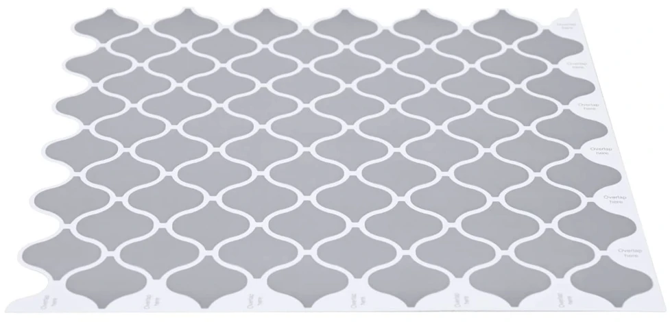 Lanterna plytelė 50 vnt. Pilka 27 x 27 cm Poliuretanas ir PET