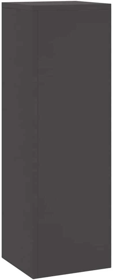 Augalų stovas 2 pcs Juoda 24 x 24 x 75 cm Plienas