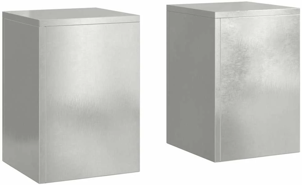 Augalų stovas 2 pcs Sidabro 24 x 24 x 35 cm