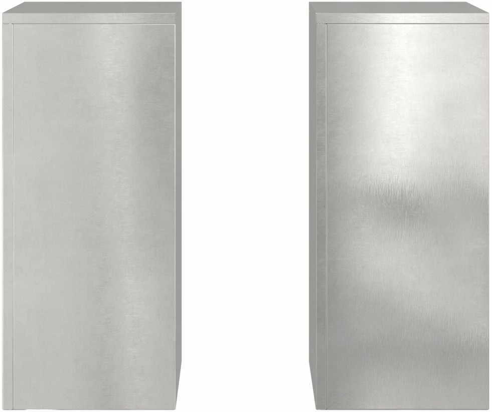 Augalų stovas 2 pcs Sidabro 24 x 24 x 55 cm