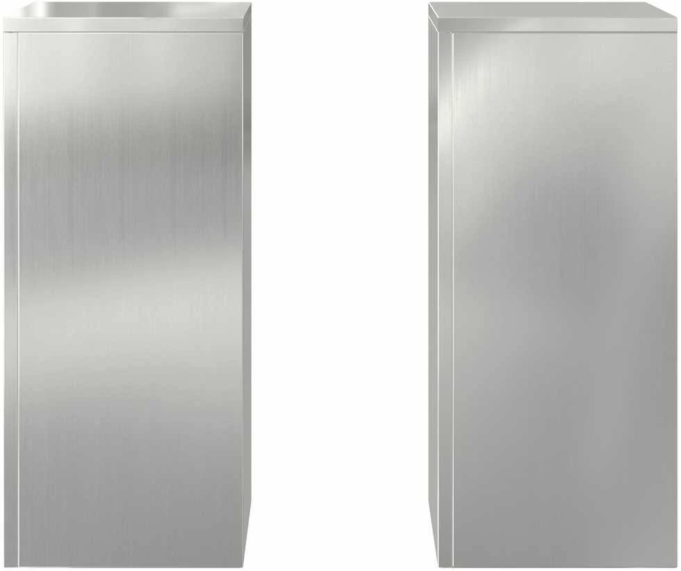 Augalų stovas 2 pcs Sidabro 24 x 24 x 55 cm