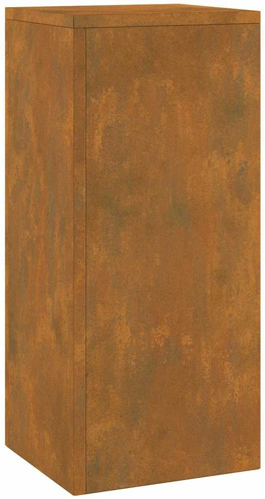 Augalų stovas 2 pcs Rūdijanti 24 x 24 x 55 cm