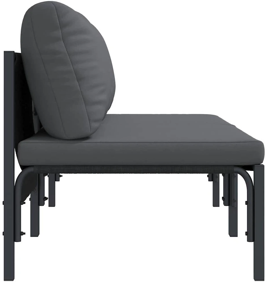 Lauko Baldai 2 Vienetas Antracitas 80 x 80 x 71 cm Plienas