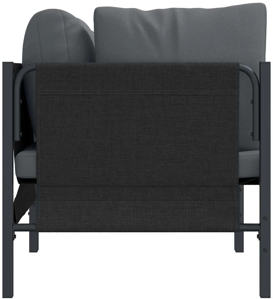 Lauko Baldai 2 Vienetas Antracitas 80 x 80 x 71 cm Plienas