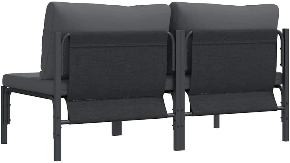 Lauko Baldai 2 Vienetas Antracitas 80 x 80 x 71 cm Plienas