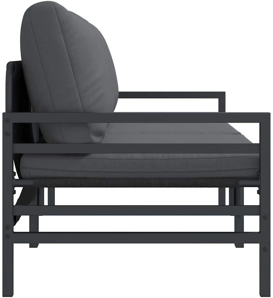 Lauko Baldai 2 Vienetas Antracitas 80 x 80 x 71 cm Plienas
