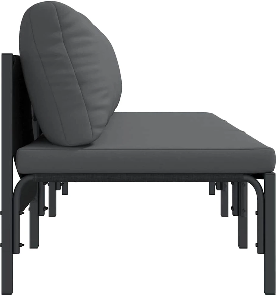 Lauko Baldai 3 Vienetas Antracitas 80 x 80 x 71 cm Plienas