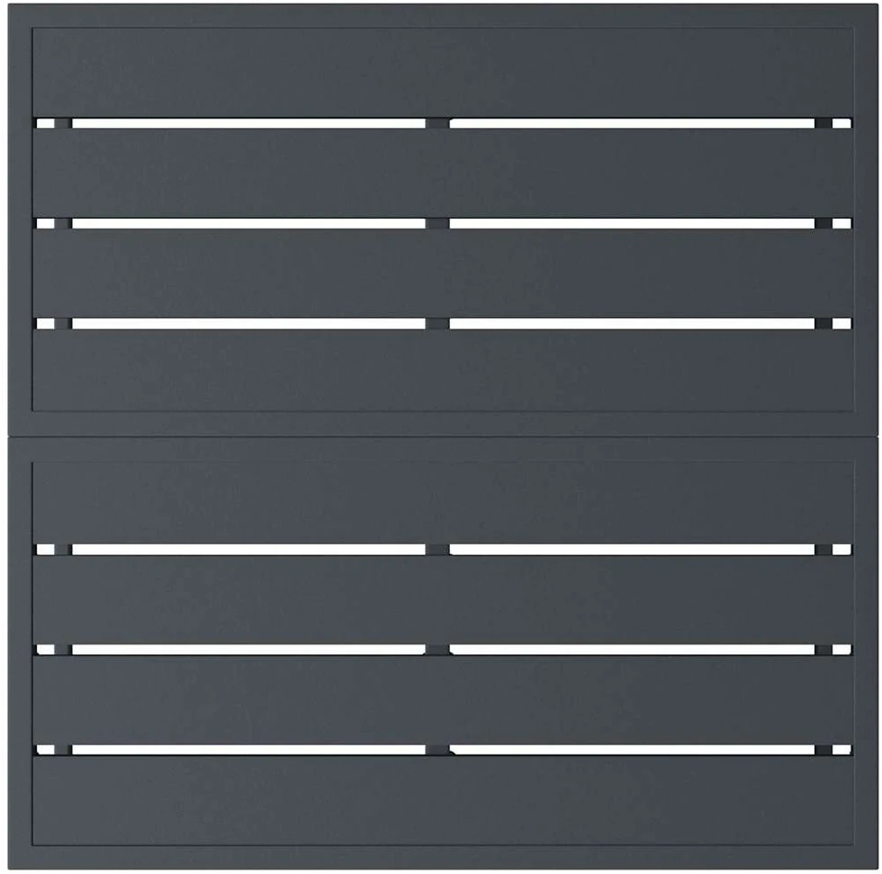 Lauko Baldai Antracitas 70 x 70,5 x 32 cm Plienas