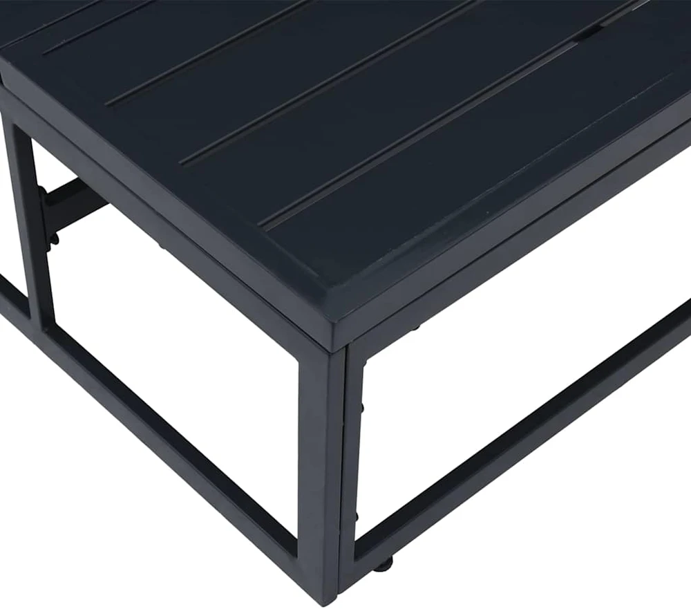 Lauko Baldai Antracitas 70 x 70,5 x 32 cm Plienas