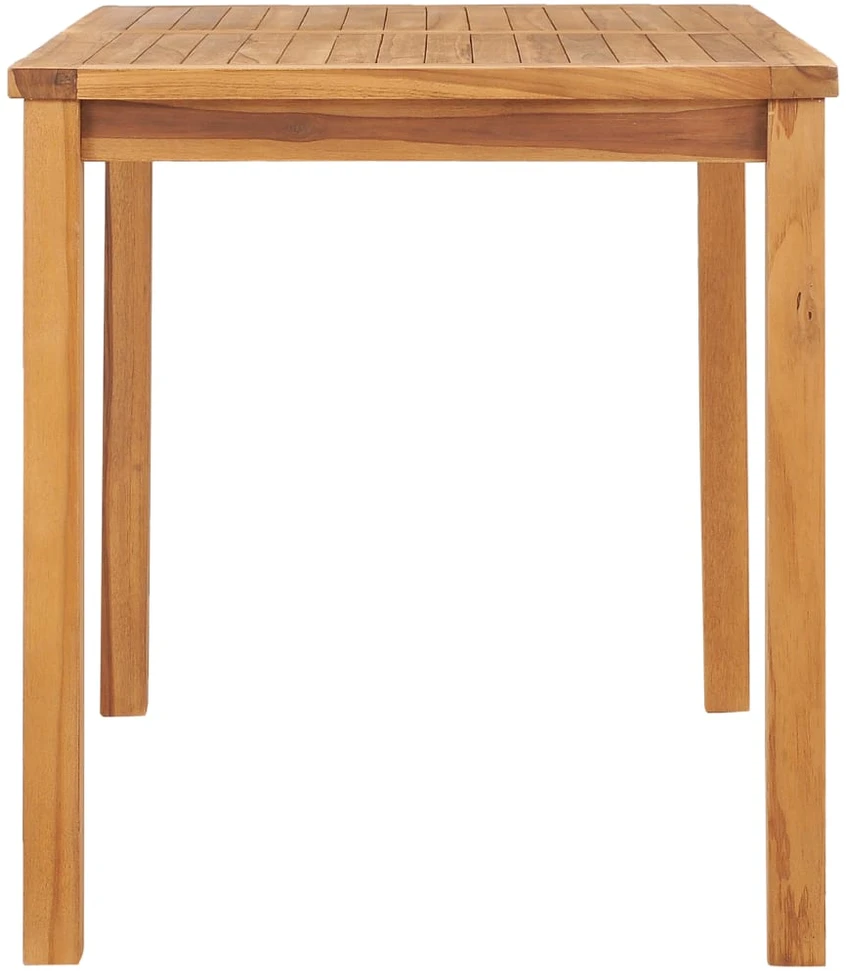 Lauko baldų komplektas 5 dalių sodo valgomojo baldų komplektas, 120x70 cm, tikmedžio masyvas