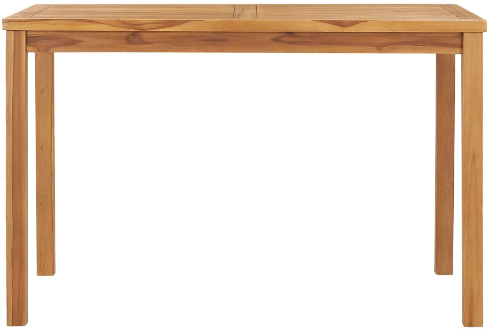 Lauko baldų komplektas 5 dalių sodo valgomojo baldų komplektas, 120x70 cm, tikmedžio masyvas