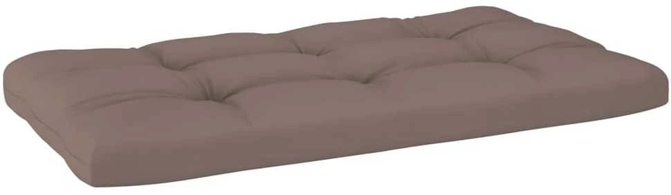 Lauko baldų komplektas Dvivietė sofa iš palečių su pagalvėlėmis, impregnuota pušis