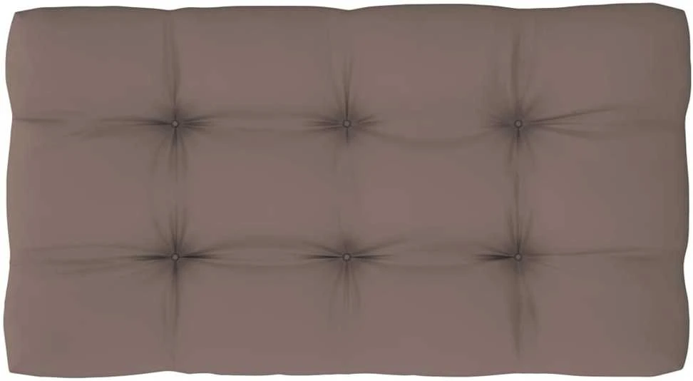 Lauko baldų komplektas Dvivietė sofa iš palečių su pagalvėlėmis, impregnuota pušis
