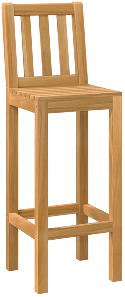 Lauko baro rinkinys 5 vnt. Natūrali Kieto teka medžio