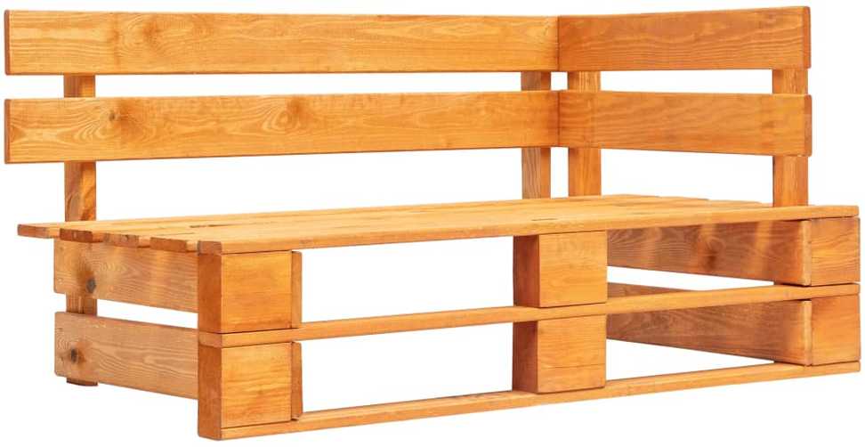 Lauko baldų komplektas Poilsio komplektas iš palečių su pagalvėlėmis, 4 dalių, pušis