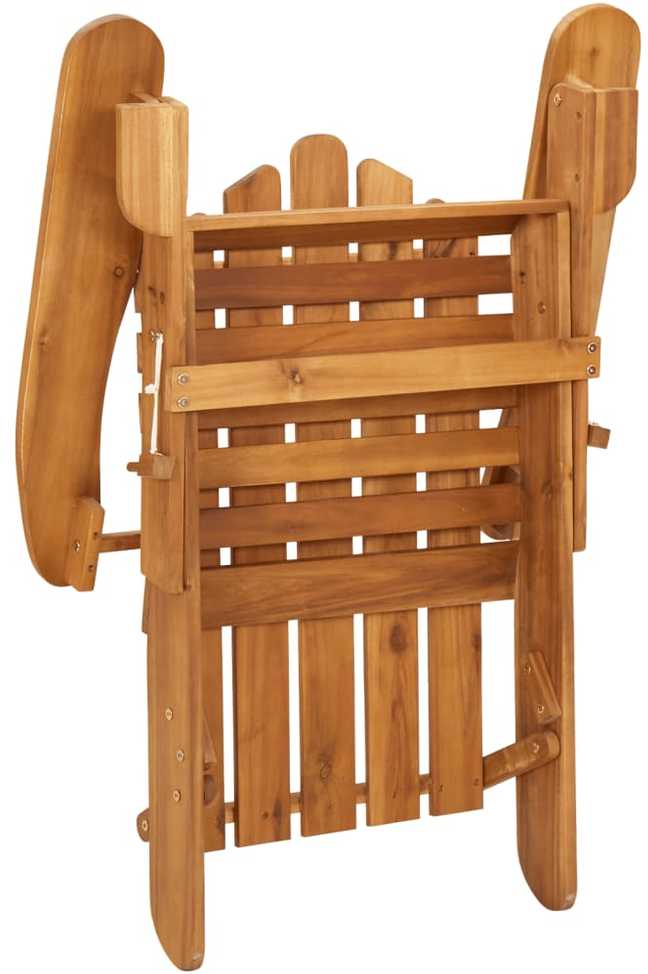 Lauko baldų komplektas Sodo adirondack komplektas, 4 dalių, akacijos medienos masyvas