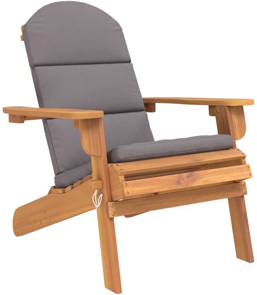 Lauko baldų komplektas Sodo adirondack komplektas, 4 dalių, akacijos medienos masyvas