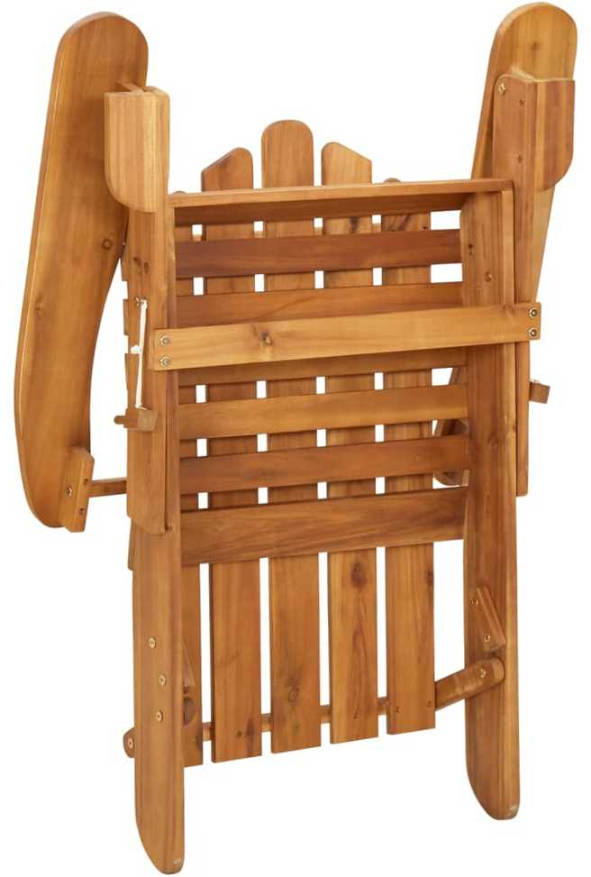 Lauko baldų komplektas Sodo adirondack komplektas, 5 dalių, akacijos medienos masyvas