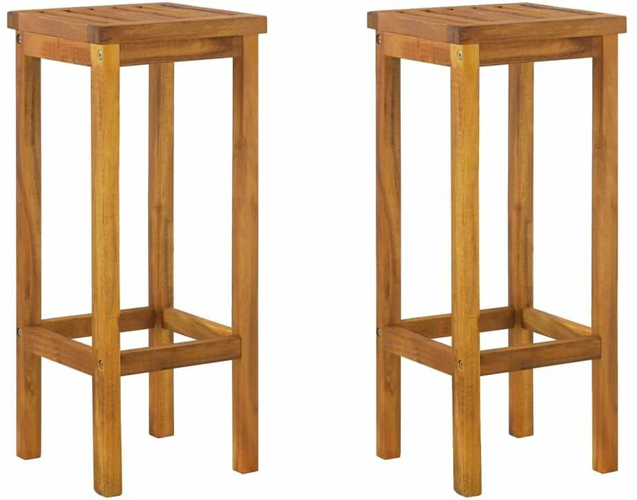 Lauko baldų komplektas Sodo baro baldų komplektas, 3 dalių, akacijos medienos masyvas