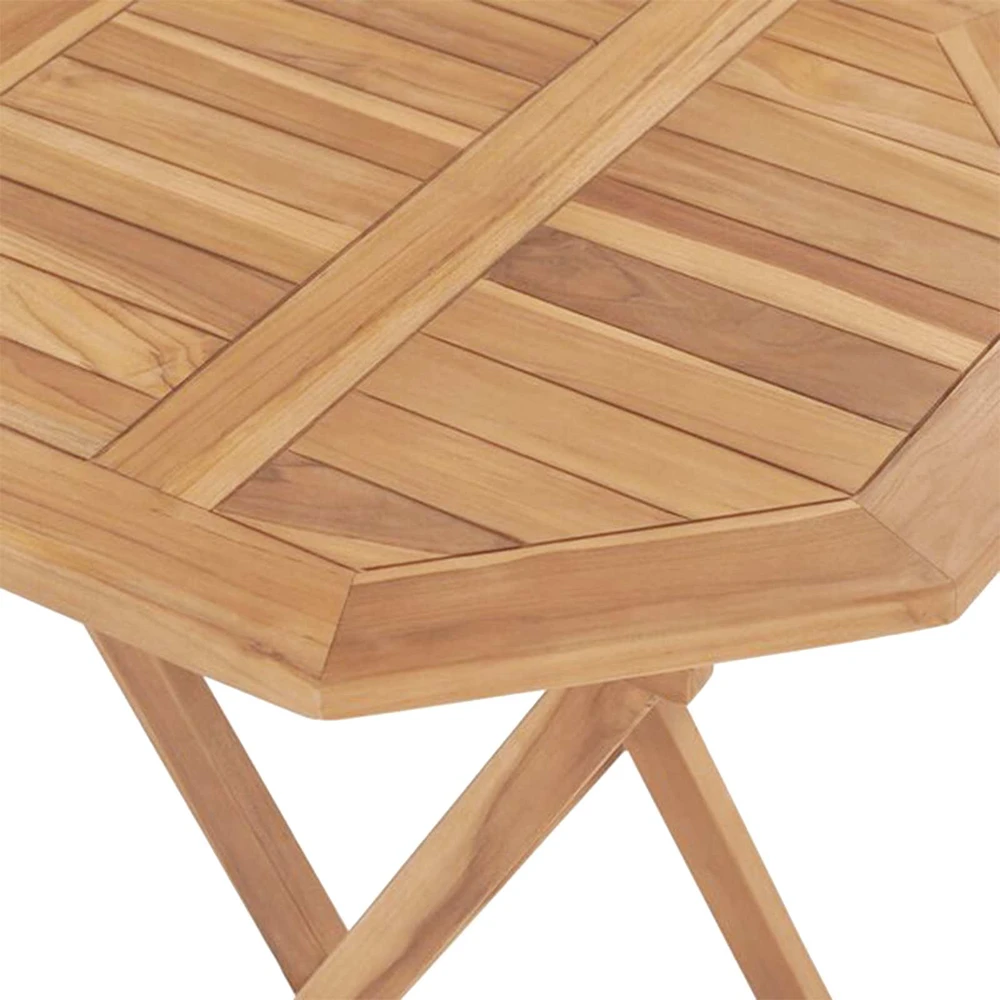 Lauko baldų komplektas Sodo komplektas 3 vnt. Ruda Kietas teakwood