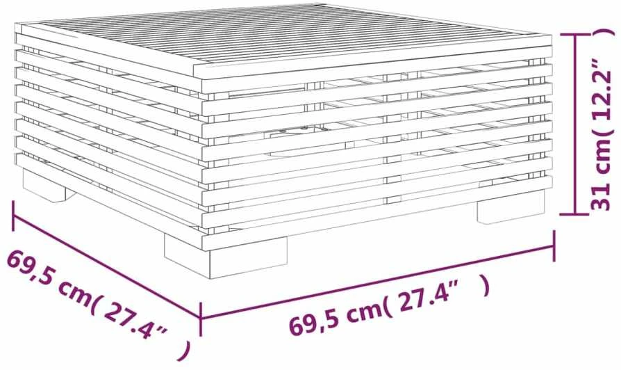 Sodo poilsio komplektas su pagalvėlėmis, 5 dalių, tikmedis
