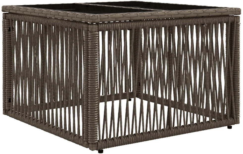 Sodo Sofų Rinkinys 11 vnt. Pilka poliratanas