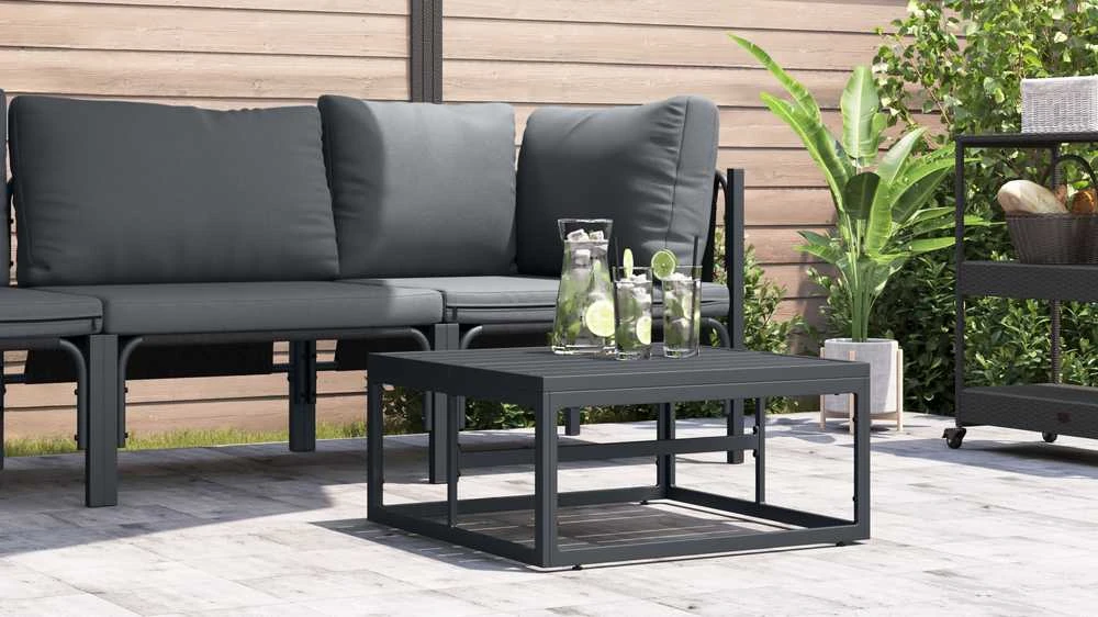 Lauko Baldai Antracitas 70 x 70,5 x 32 cm Plienas