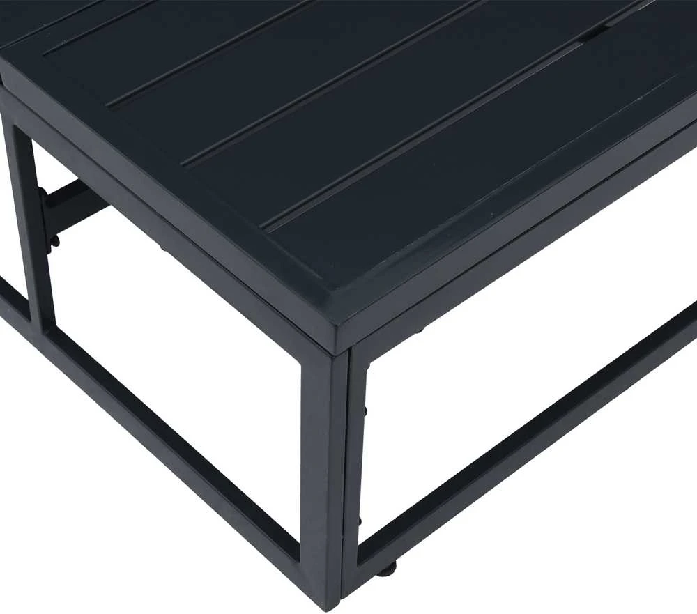 Lauko Baldai Antracitas 70 x 70,5 x 32 cm Plienas