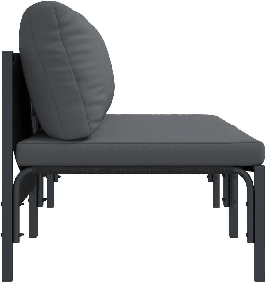 Lauko Baldai 2 Vienetas Antracitas 80 x 80 x 71 cm Plienas
