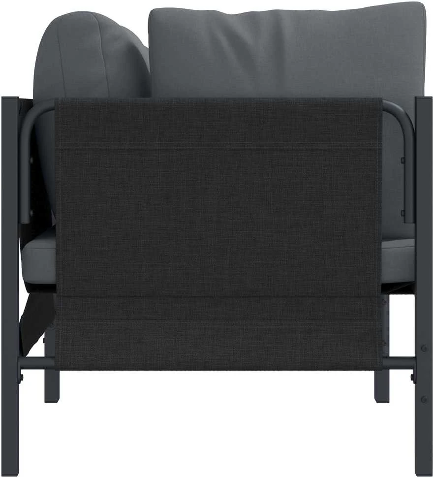 Lauko Baldai 2 Vienetas Antracitas 80 x 80 x 71 cm Plienas