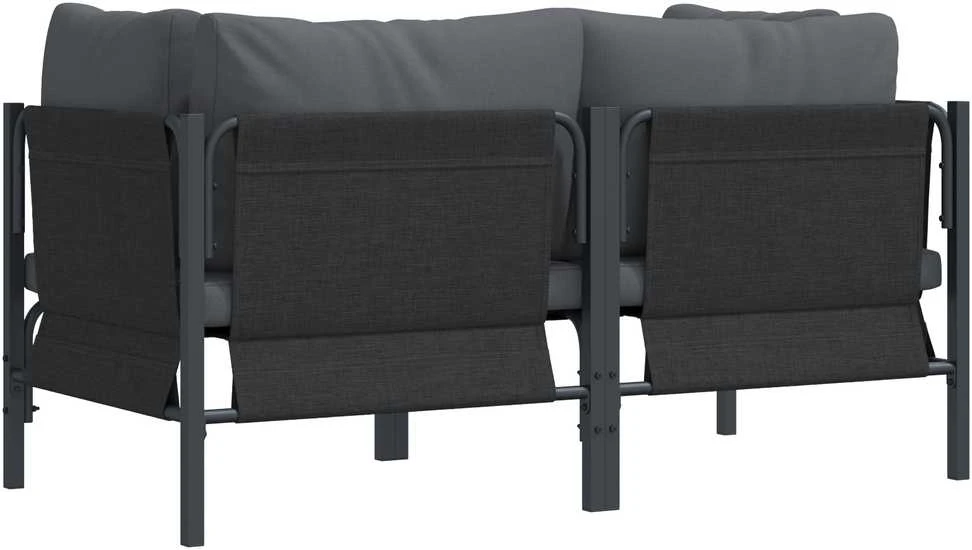 Lauko Baldai 2 Vienetas Antracitas 80 x 80 x 71 cm Plienas