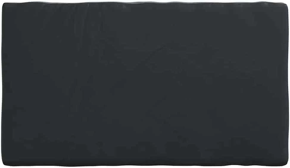 Stalo uždengimas 142 x 82 x 15 cm audinys Stačiakampio Juoda