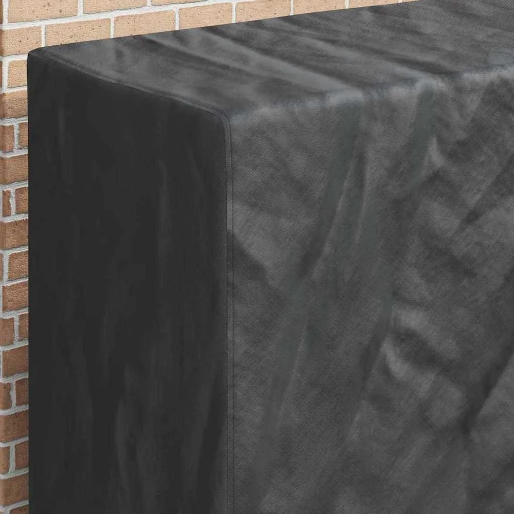 Pingpongo stalo uždangalas 165 x 70 x 185 cm audinys Juoda