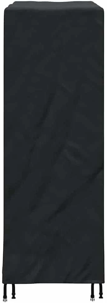 Pingpongo stalo uždangalas 165 x 70 x 185 cm audinys Juoda