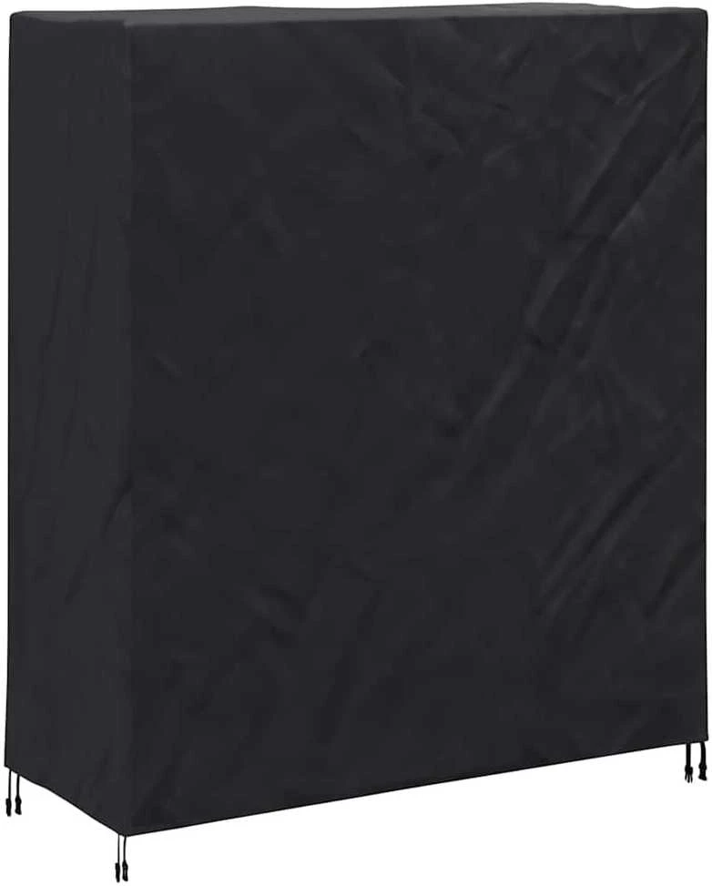 Pingpongo stalo uždangalas 165 x 70 x 185 cm audinys Juoda