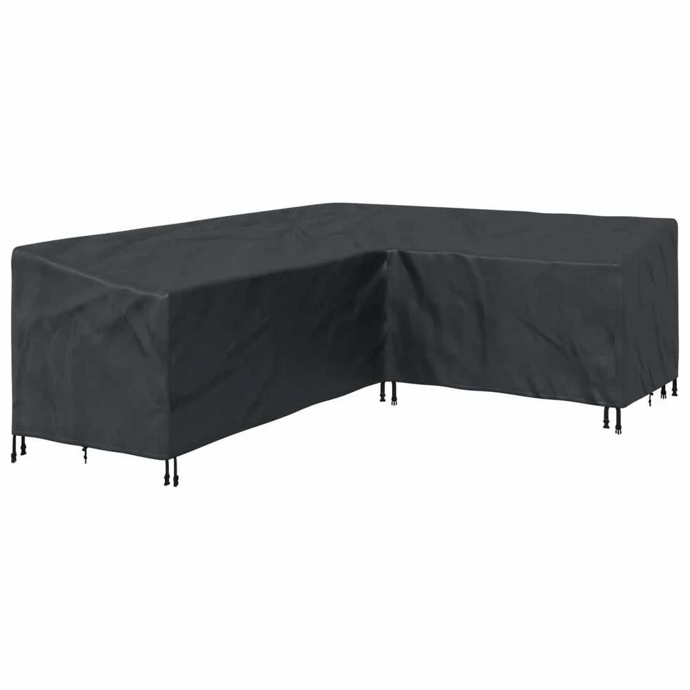 Baldų uždangalas 260 x 210 x 80 cm 420D Oksfordo audinys Juodas