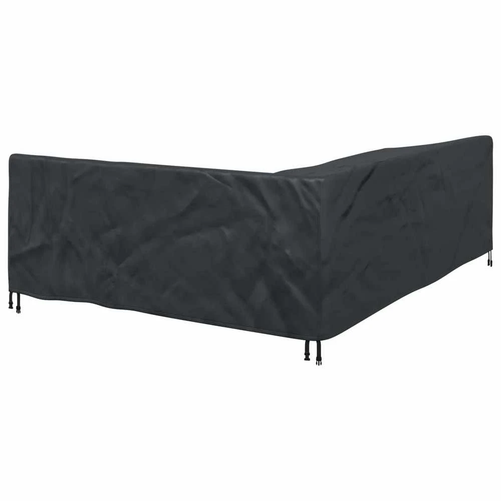 Baldų uždangalas 260 x 210 x 80 cm 420D Oksfordo audinys Juodas