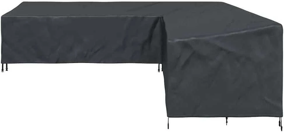 Baldų uždangalas 300 x 300 x 80 cm 210D Oksfordo audinys Juodas