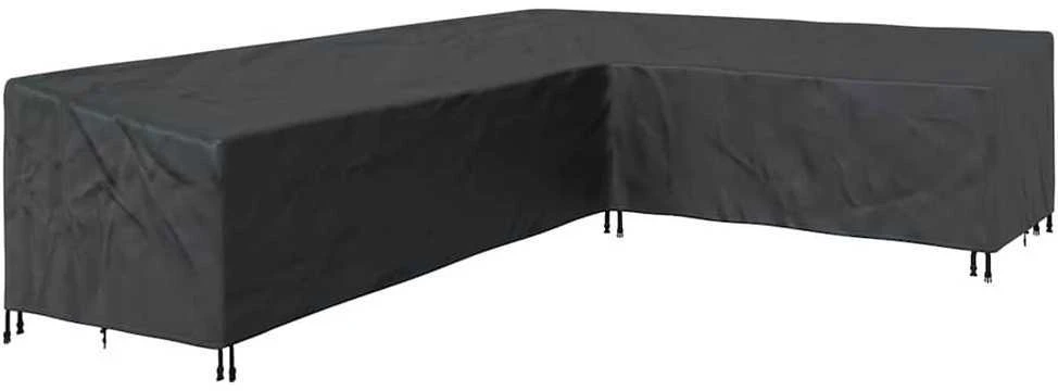 Baldų uždangalas 355 x 275 x 80 cm 210D Oksfordo audinys Juodas